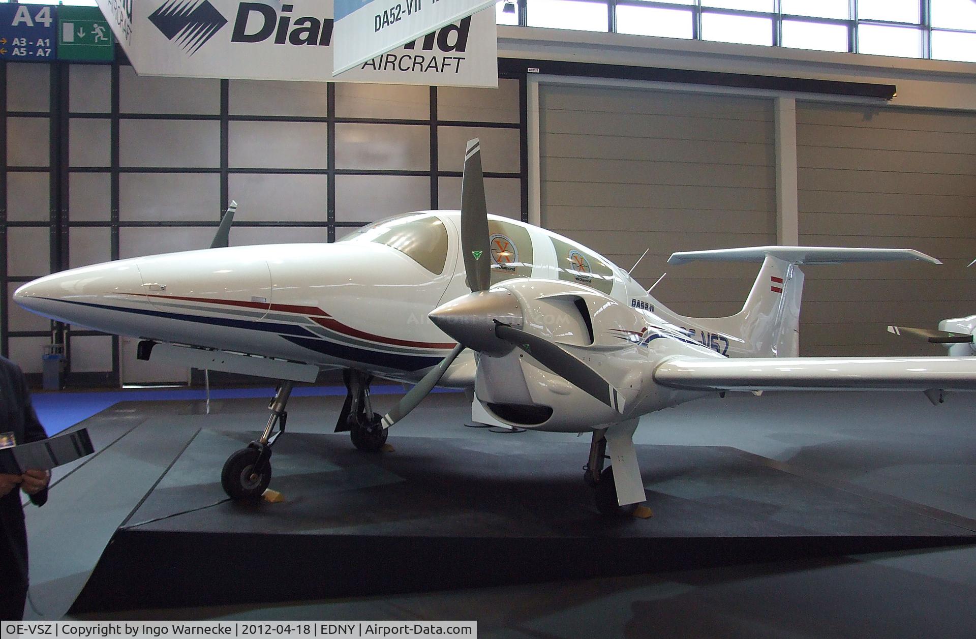 OE-VSZ, 2012 Diamond DA-52 C/N 52.001, Diamond DA-52 VII at the AERO 2012, Friedrichshafen