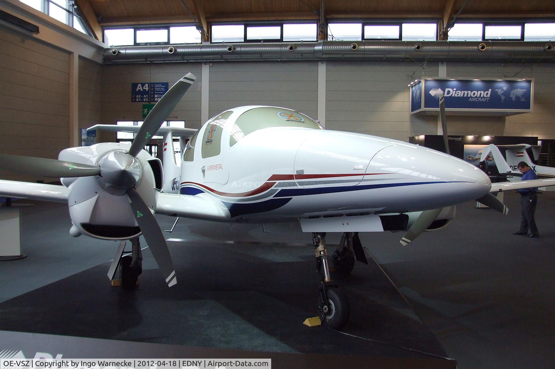 OE-VSZ, 2012 Diamond DA-52 C/N 52.001, Diamond DA-52 VII at the AERO 2012, Friedrichshafen