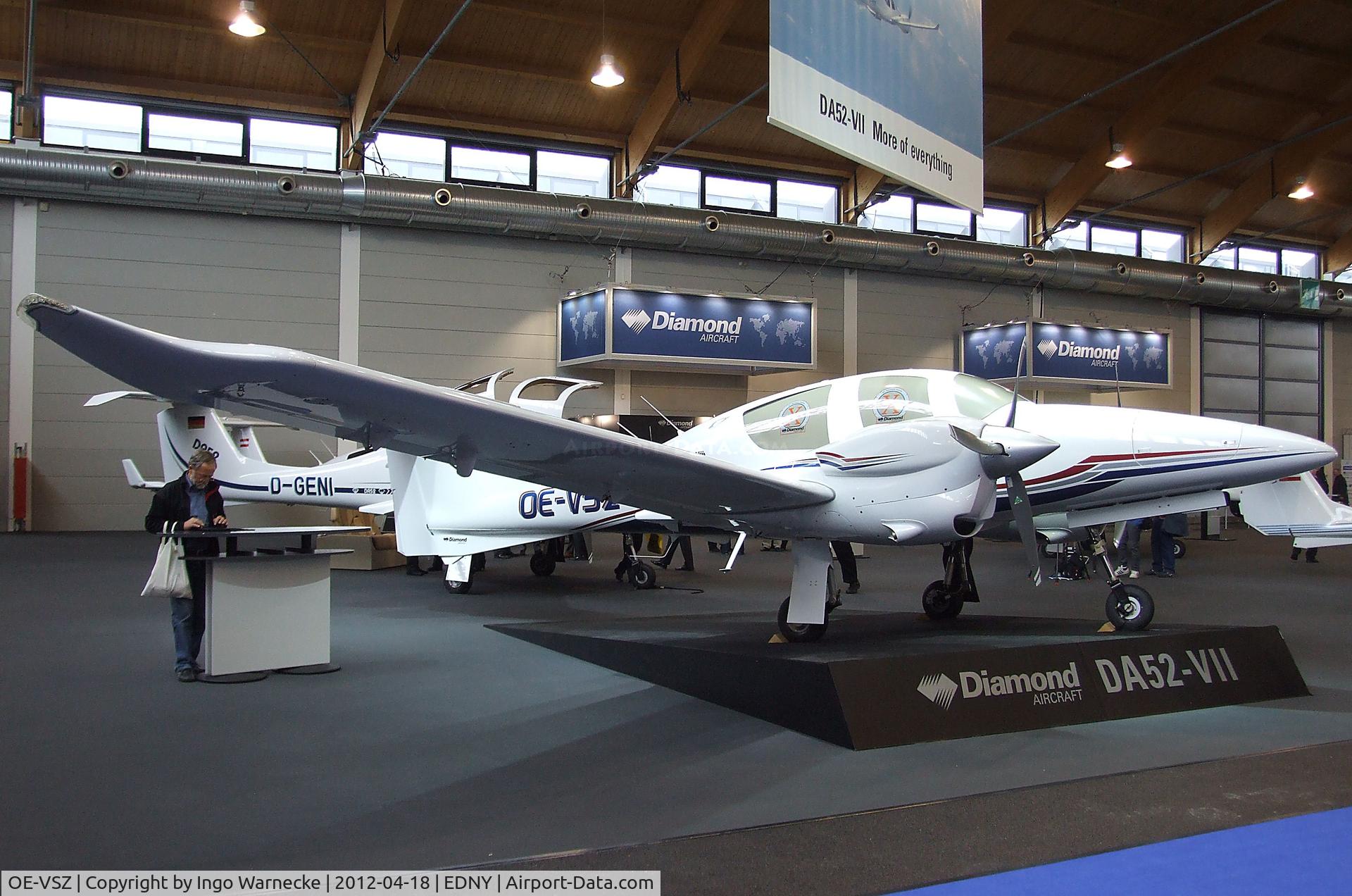 OE-VSZ, 2012 Diamond DA-52 C/N 52.001, Diamond DA-52 VII at the AERO 2012, Friedrichshafen