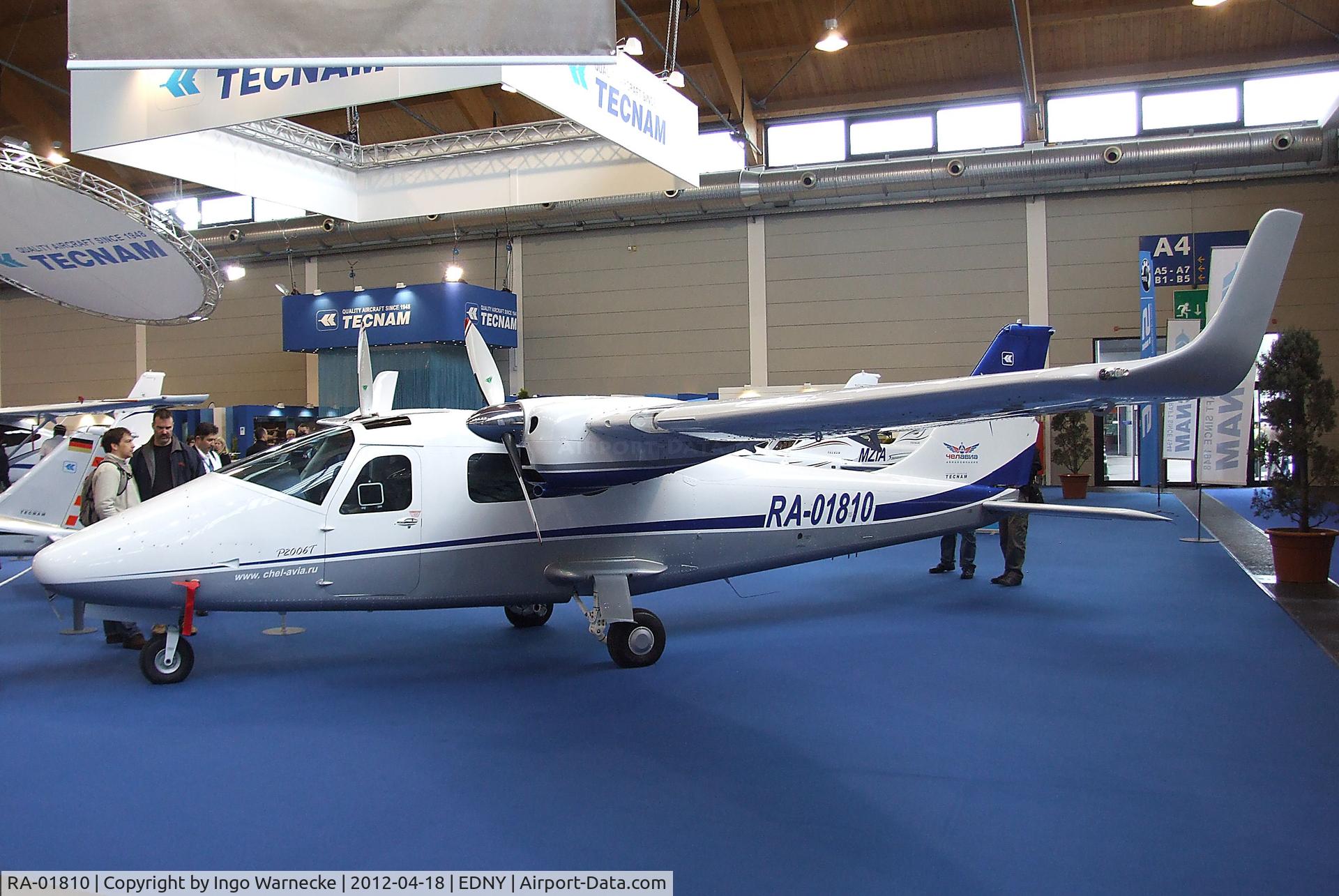 RA-01810, Tecnam P-2006T C/N 100, Tecnam P2006T of chelavia at the AERO 2012, Friedrichshafen
