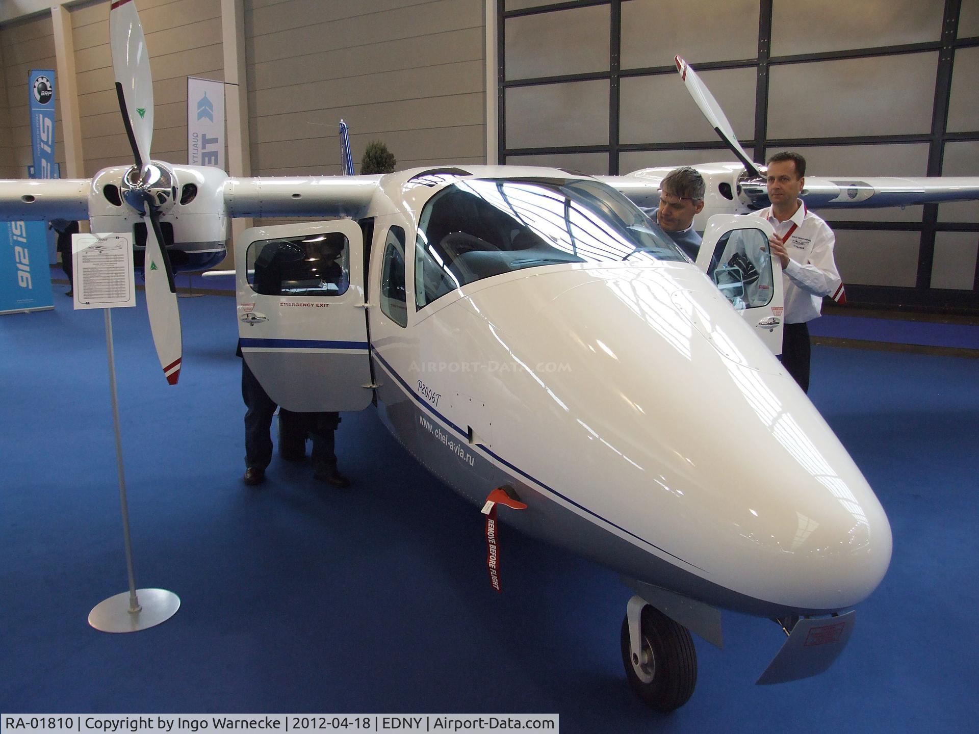 RA-01810, Tecnam P-2006T C/N 100, Tecnam P2006T of chelavia at the AERO 2012, Friedrichshafen