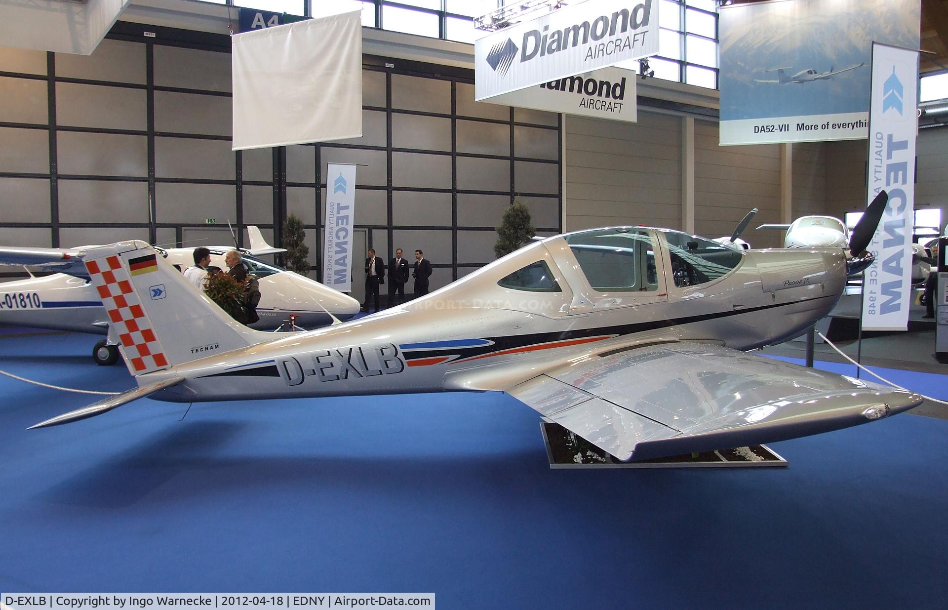 D-EXLB, Tecnam P-2002JR Sierra C/N Not found D-EXLB, Tecnam P2002 JR Sierra at the AERO 2012, Friedrichshafen
