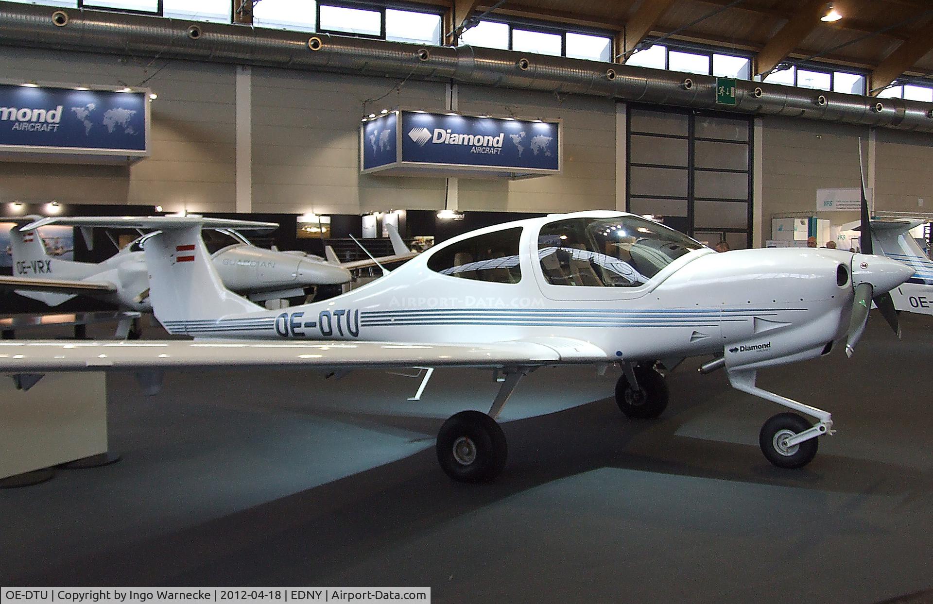 OE-DTU, Diamond DA-40NG Diamond Star C/N 40.N039, Diamond DA-40NG at the AERO 2012, Friedrichshafen