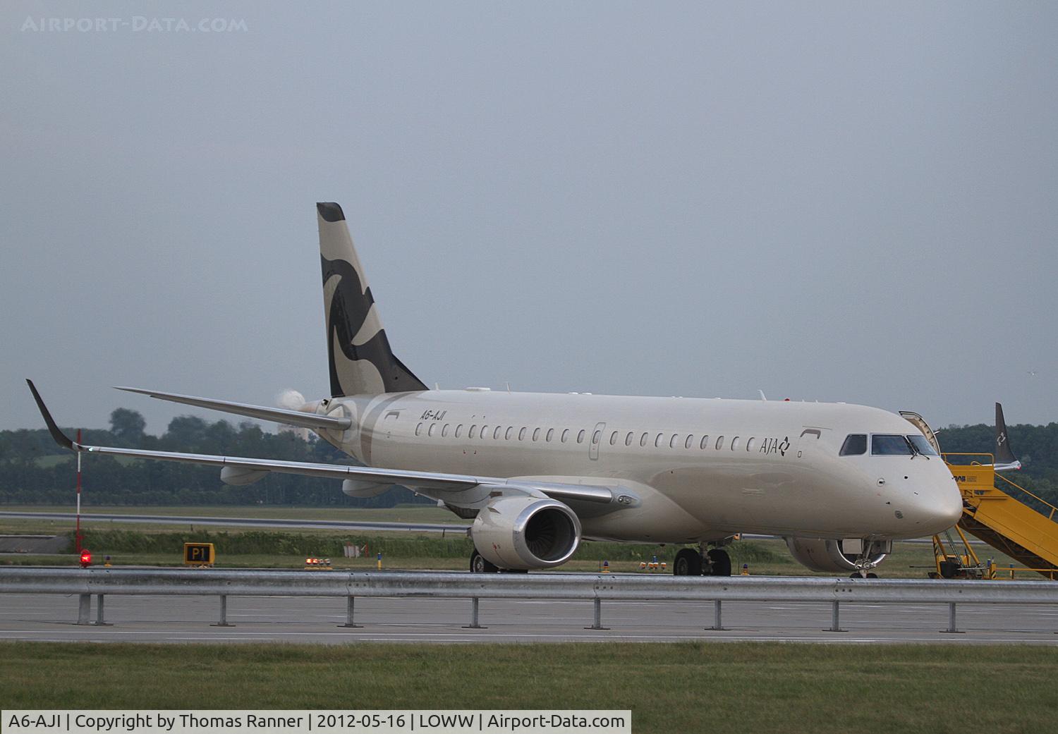 A6-AJI, Embraer ERJ-190-100ECJ Lineage 1000 C/N 19000261, Al Jaber Aviation Embraer 190
