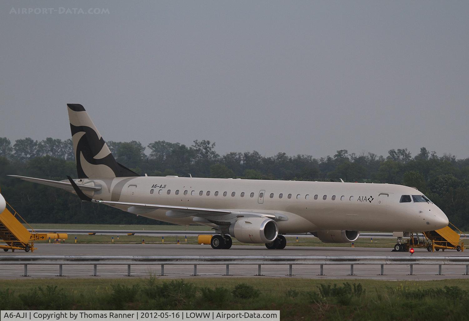 A6-AJI, Embraer ERJ-190-100ECJ Lineage 1000 C/N 19000261, Al Jaber Aviation Embraer 190