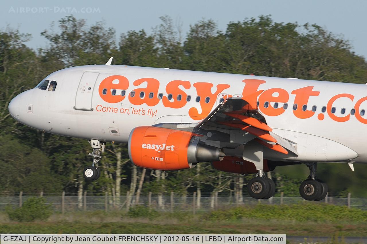 G-EZAJ, 2006 Airbus A319-111 C/N 2742, EASY 4305 from LYON landing 05