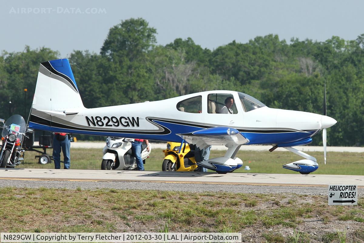 N829GW, Vans RV-10 C/N 40033, At 2012 Sun N Fun