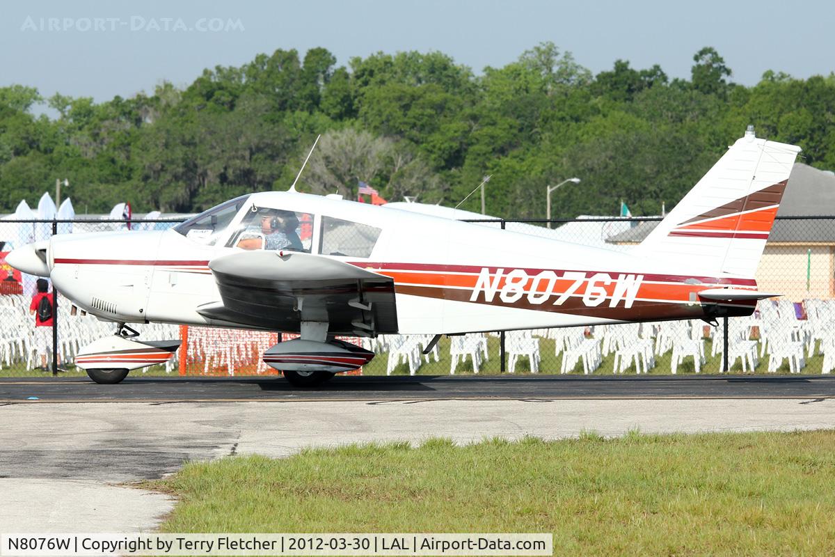 N8076W, 1965 Piper PA-28-180 C/N 28-2165, At 2012 Sun N Fun
