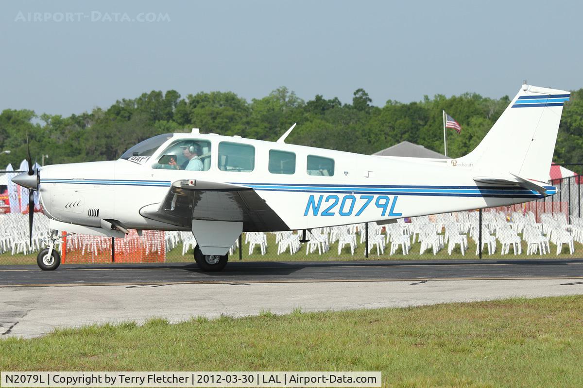 N2079L, 1976 Beech A36 Bonanza 36 C/N E-872, At 2012 Sun N Fun