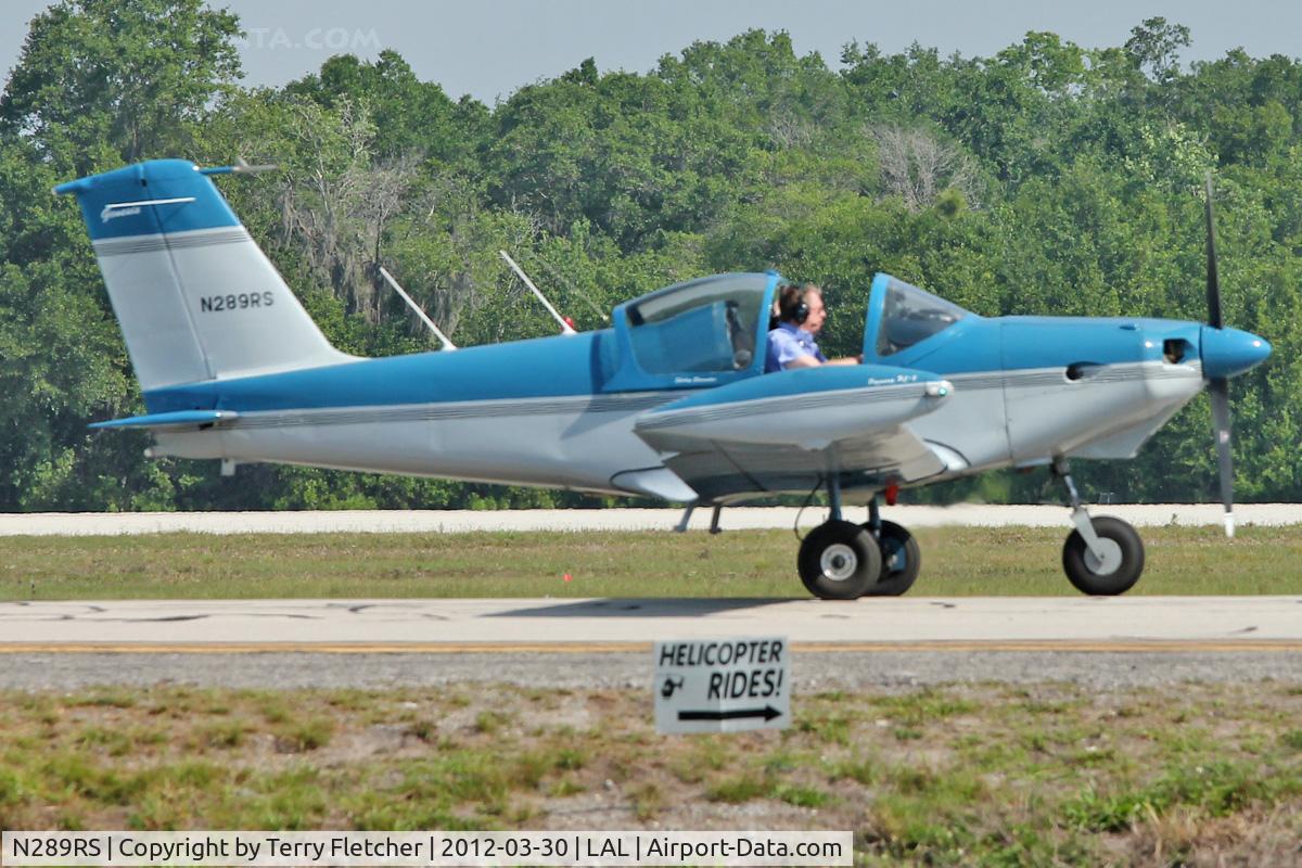 N289RS, 1997 Pazmany PL-2 C/N 089, At 2012 Sun N Fun