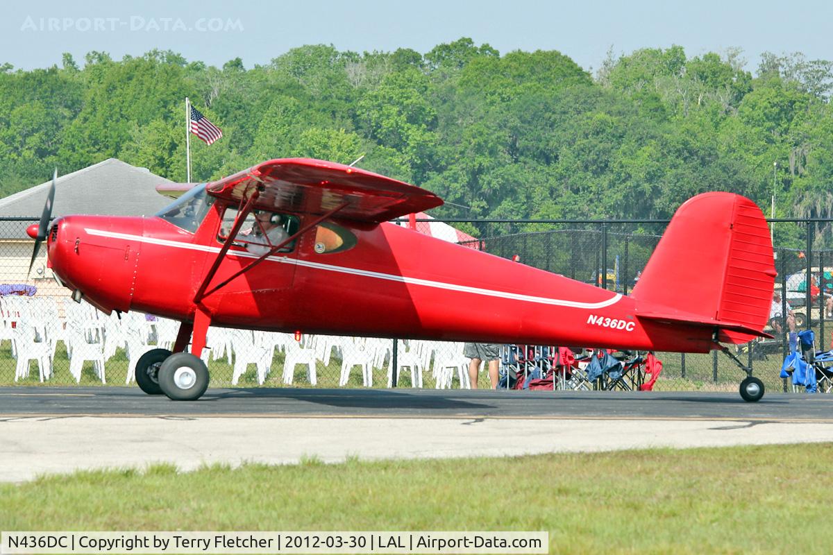 N436DC, 1946 Cessna 140 C/N 8807, At 2012 Sun N Fun