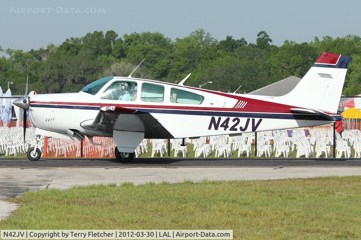 N42JV, 1980 Beech F33A Bonanza C/N CE-913, At 2012 Sun N Fun