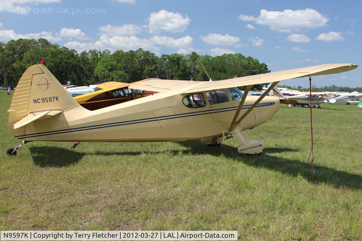 N9597K, 1947 Universal Stinson 108-2 C/N 108-2597, At 2012 Sun N Fun