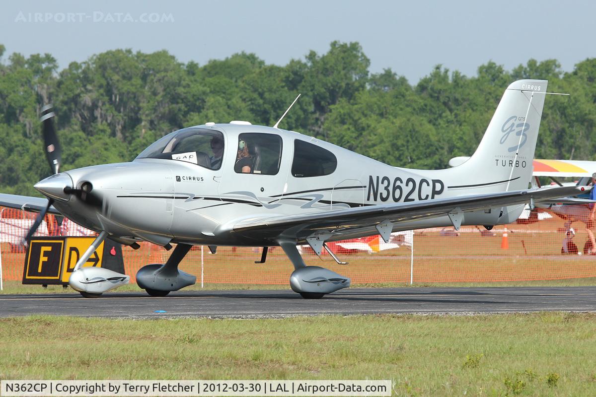 N362CP, 2008 Cirrus SR22 C/N 3048, At 2012 Sun N Fun