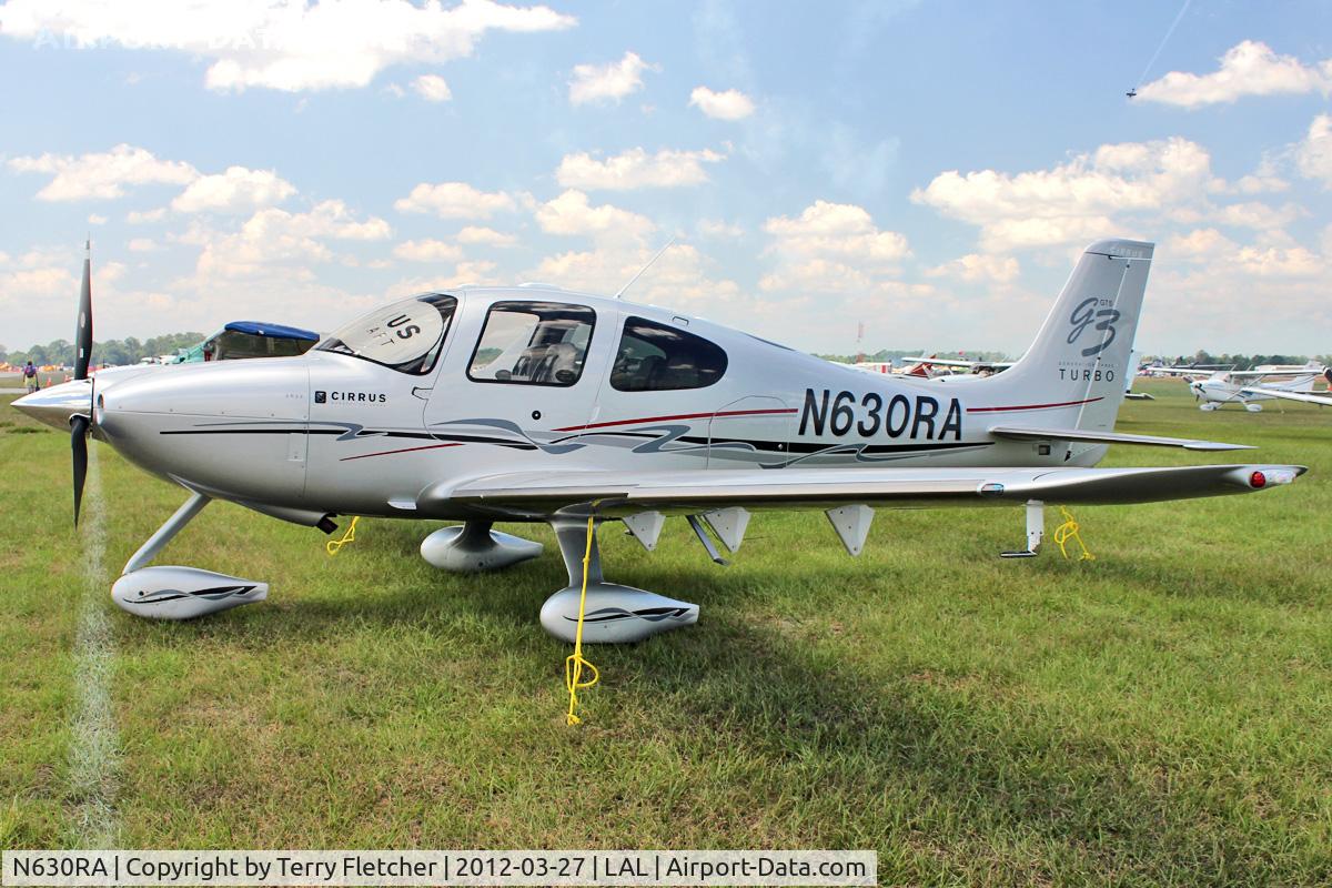 N630RA, 2007 Cirrus SR22 G3 GTS Turbo C/N 2872, At 2012 Sun N Fun