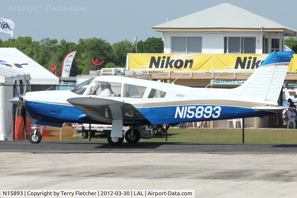 N15893, 1972 Piper PA-28R-200 Cherokee Arrow C/N 28R-7335101, At 2012 Sun N Fun