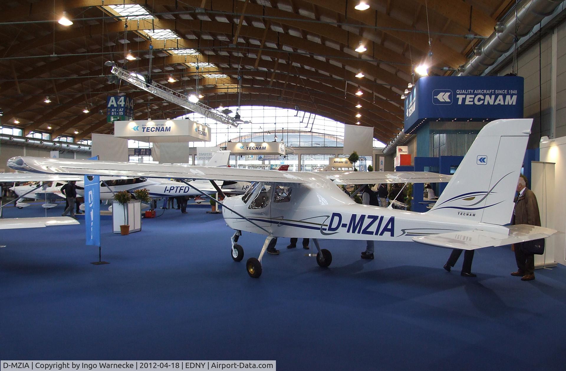 D-MZIA, 2012 Tecnam P-92 Echo Classic C/N Not found D-MZIA, Tecnam P92 Echo Classic at the AERO 2012, Friedrichshafen