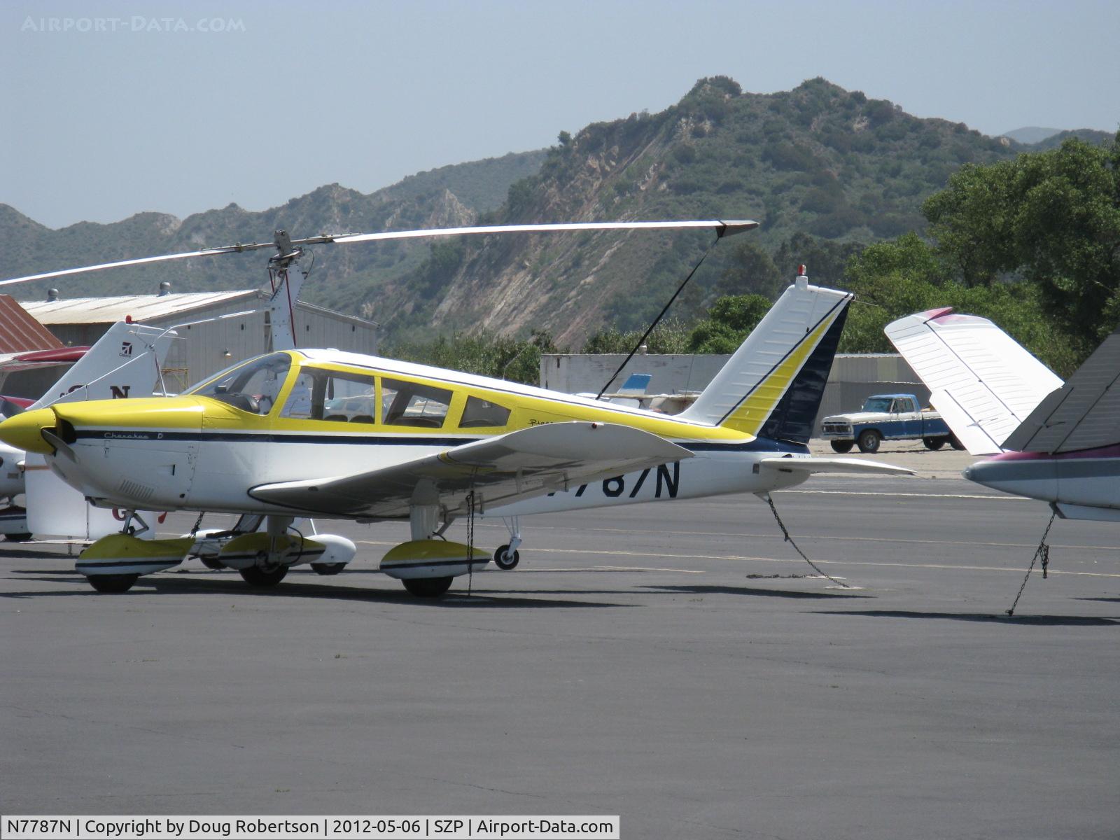 N7787N, 1969 Piper PA-28-180 Cherokee C/N 28-5235, 1969 Piper PA-28-180 CHEROKEE, Lycoming O&VO-360 180 Hp