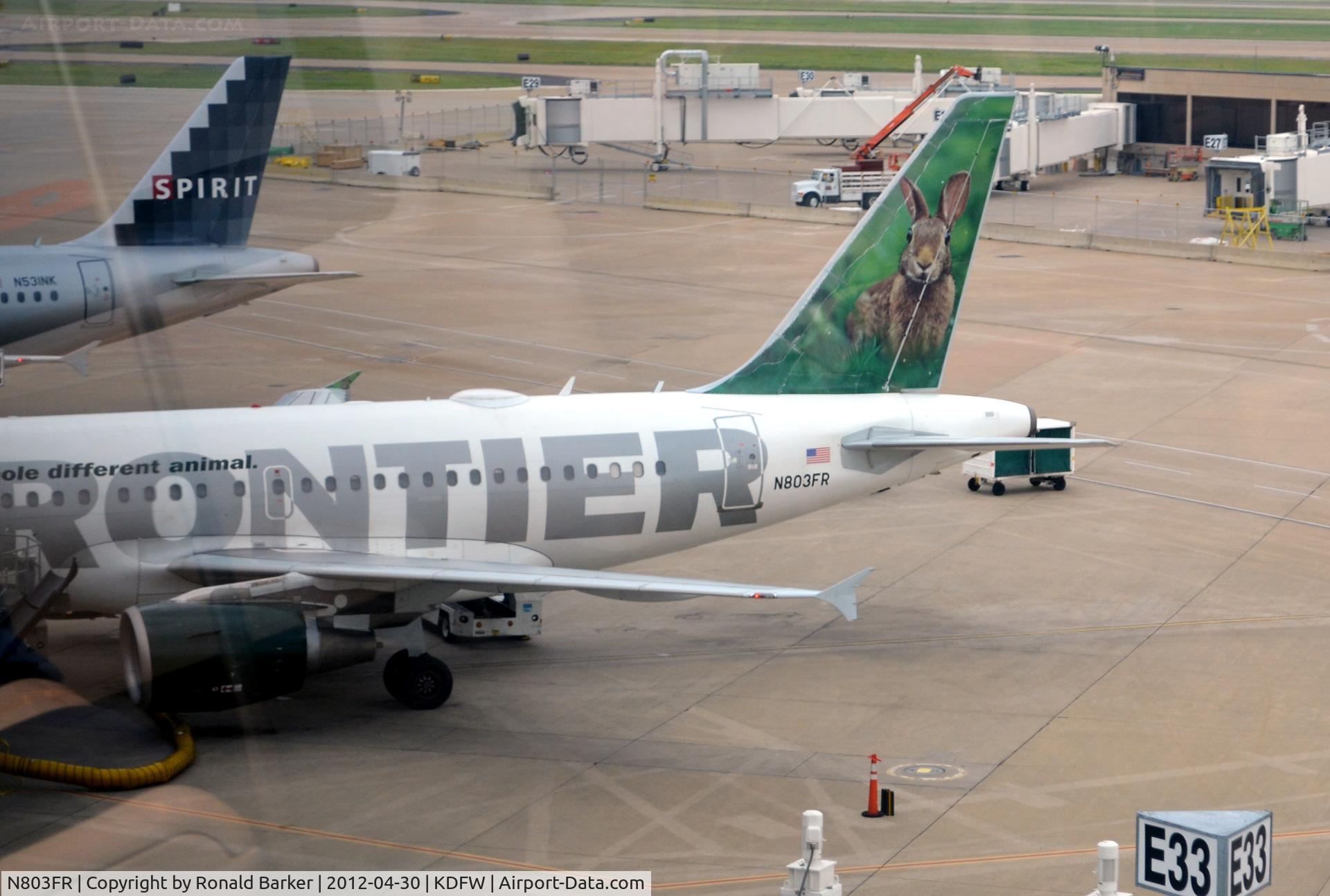 N803FR, 2003 Airbus A318-111 C/N 2017, DFW, TX