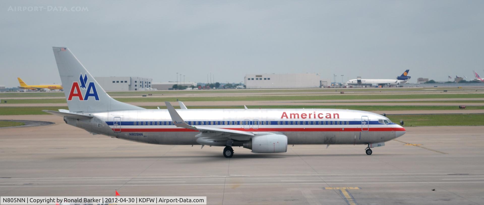 N805NN, 2009 Boeing 737-823 C/N 31075, DFW, TX