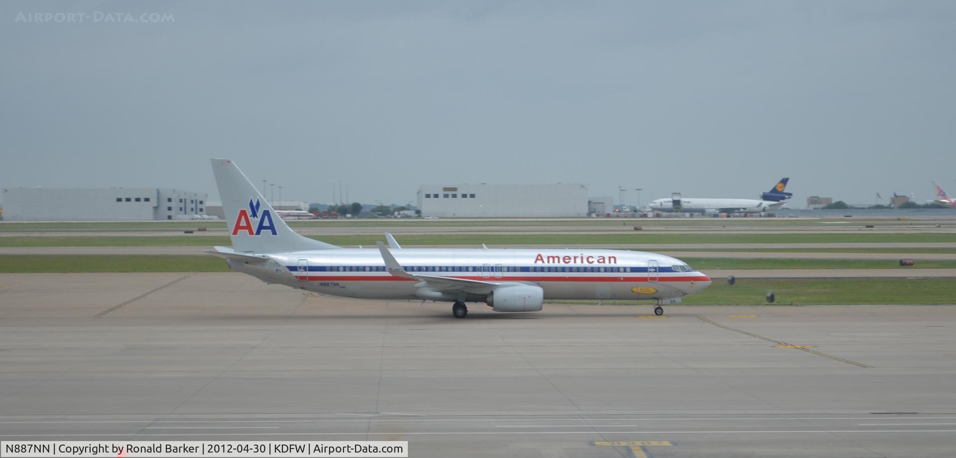 N887NN, 2012 Boeing 737-823 C/N 31141, DFW, TX
