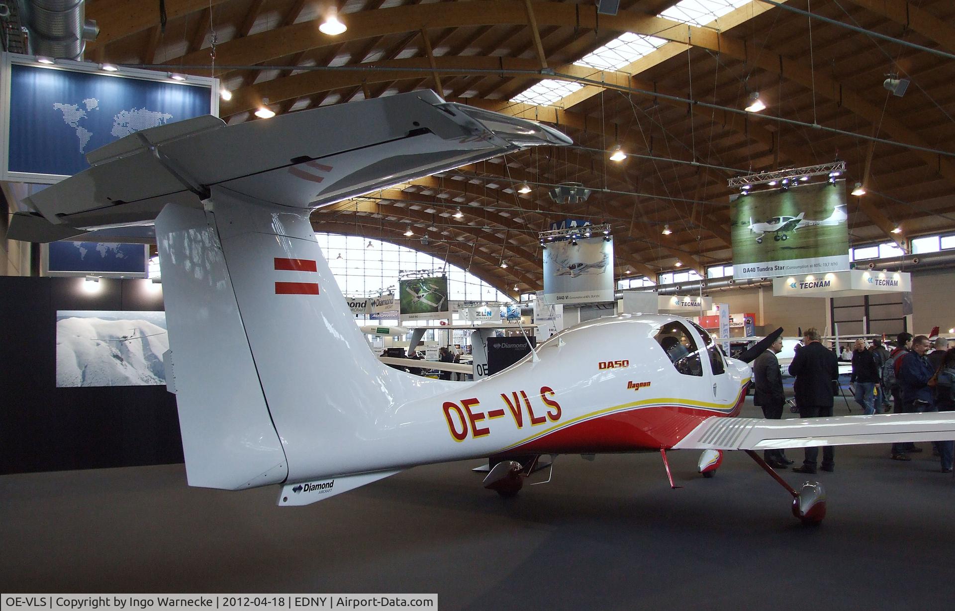 OE-VLS, Diamond DA-50 Superstar C/N 5L.001, Diamond DA-50 Super Star at the AERO 2012, Friedrichshafen