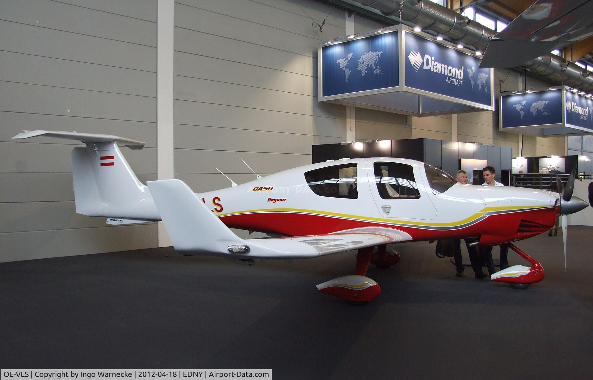 OE-VLS, Diamond DA-50 Superstar C/N 5L.001, Diamond DA-50 Super Star at the AERO 2012, Friedrichshafen