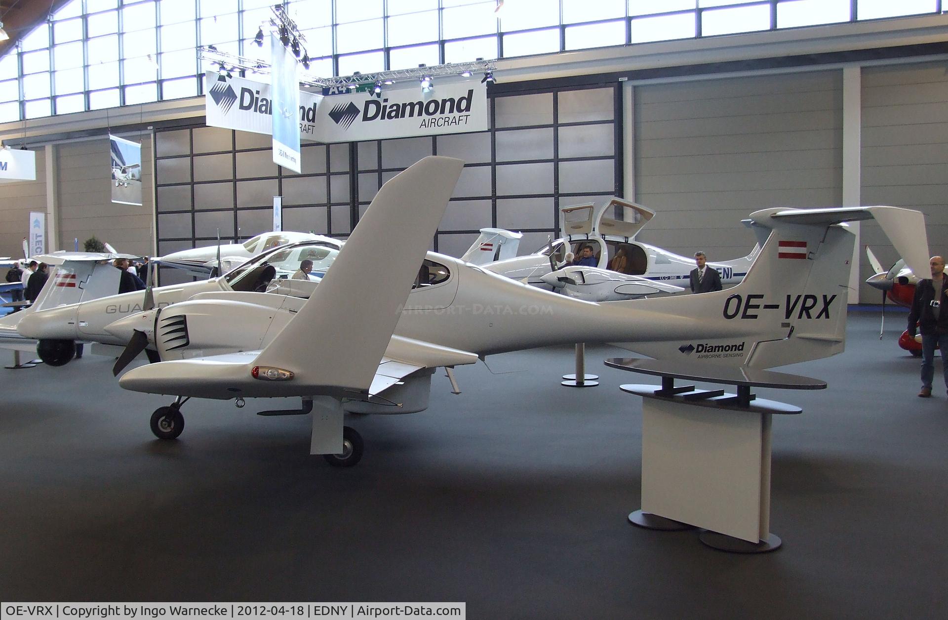 OE-VRX, Diamond DA-42 Twin Star C/N 42.M013, Diamond DA-42 M-NG Twin Star at the AERO 2012, Friedrichshafen