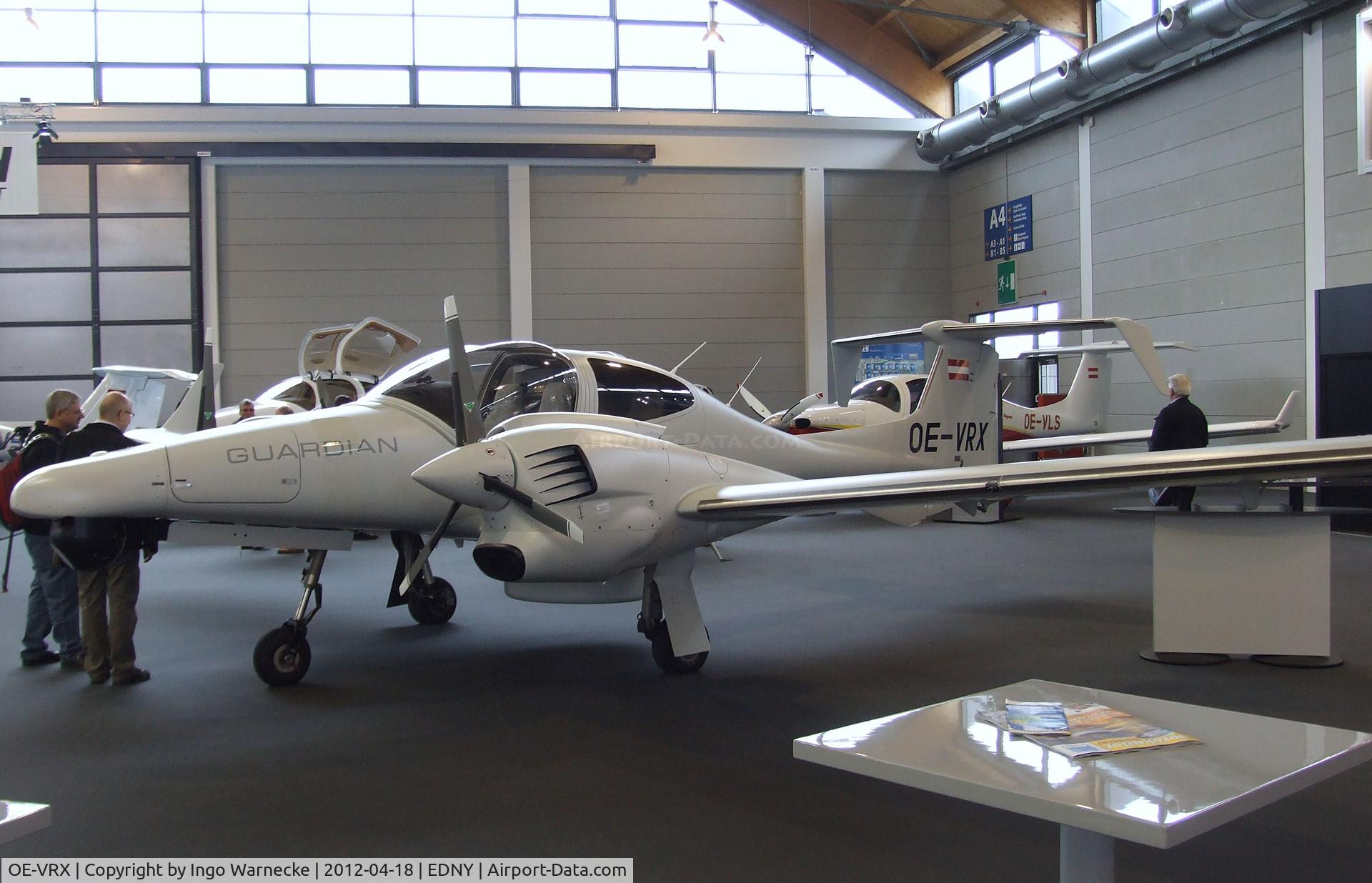 OE-VRX, Diamond DA-42 Twin Star C/N 42.M013, Diamond DA-42 M-NG Twin Star at the AERO 2012, Friedrichshafen