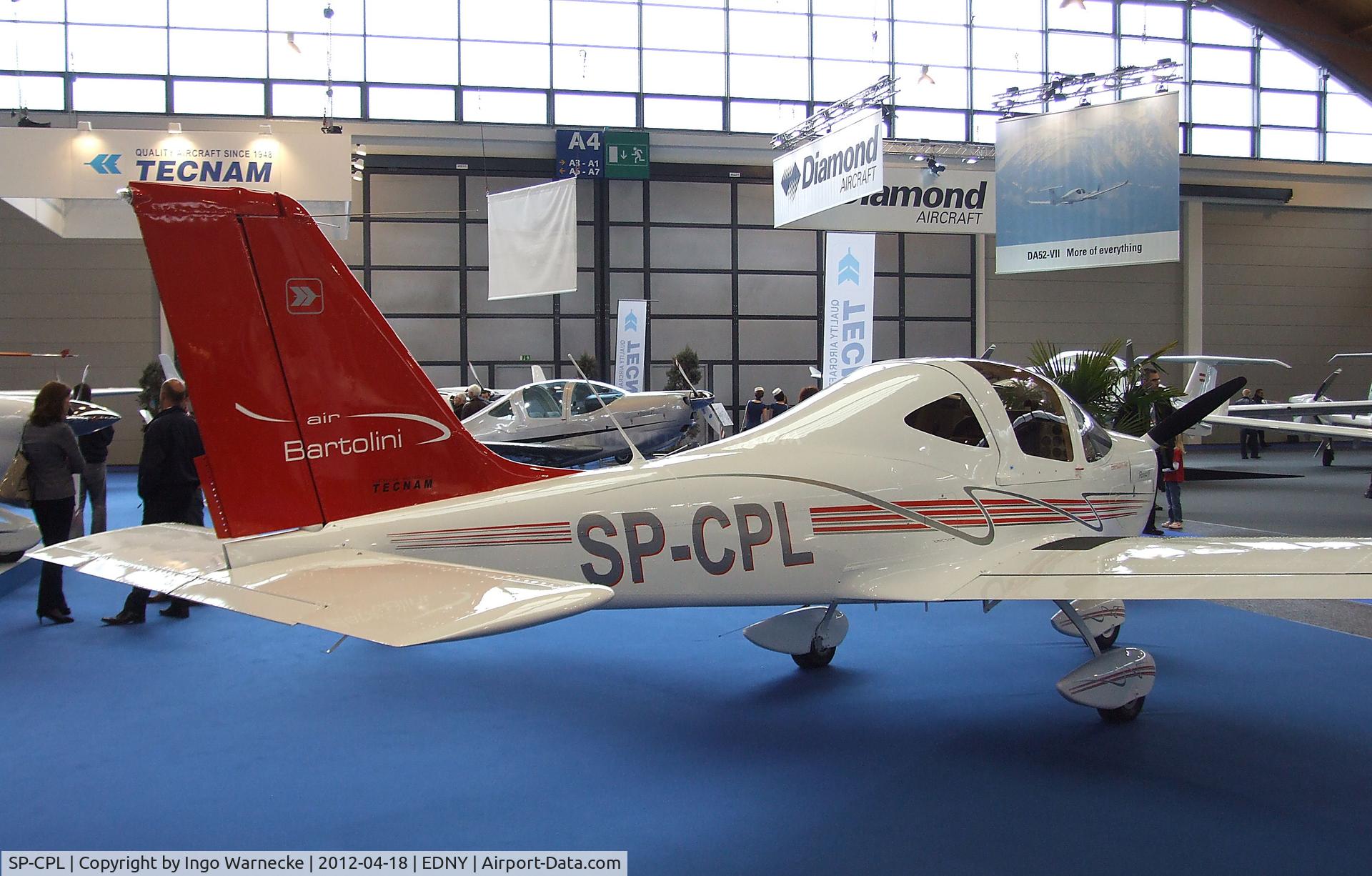 SP-CPL, Tecnam P-2002JF Sierra C/N 89, Tecnam P2002 JF Sierra at the AERO 2012, Friedrichshafen