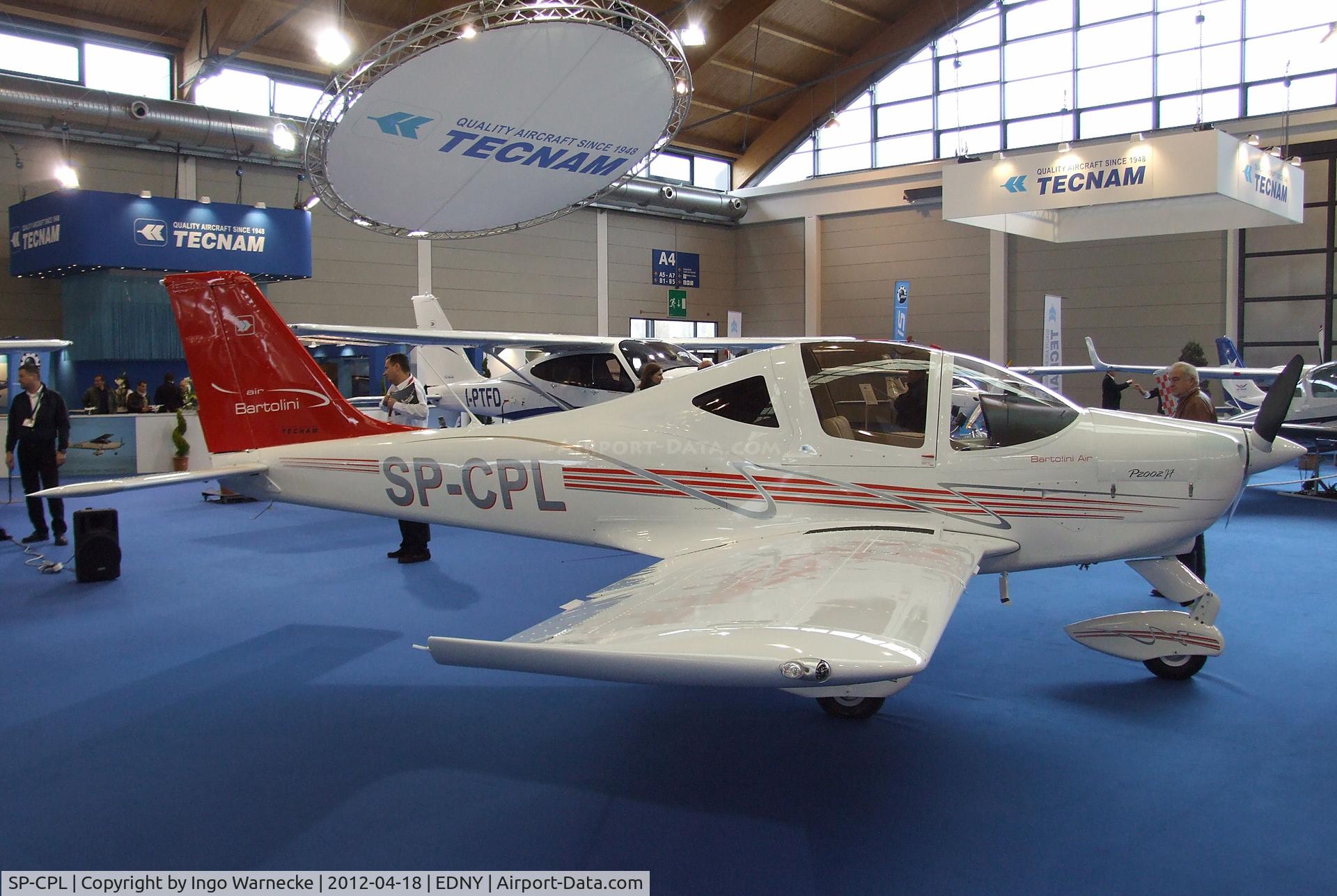 SP-CPL, Tecnam P-2002JF Sierra C/N 89, Tecnam P2002 JF Sierra at the AERO 2012, Friedrichshafen