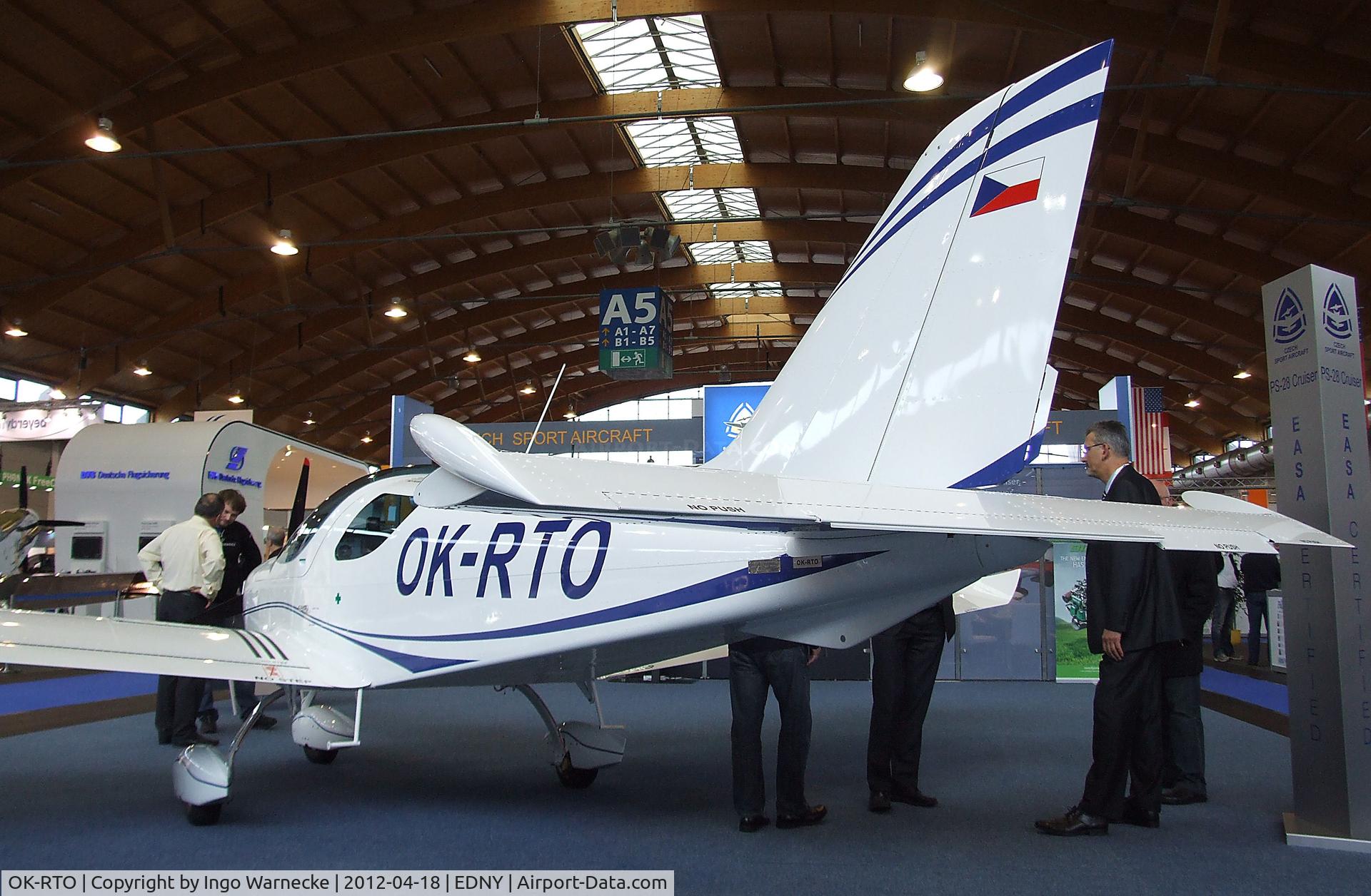 OK-RTO, Czech Sport PS-28 SportCruiser C/N P1102024, Czech Sport Aircraft PS-28 Cruiser at the AERO 2012, Friedrichshafen