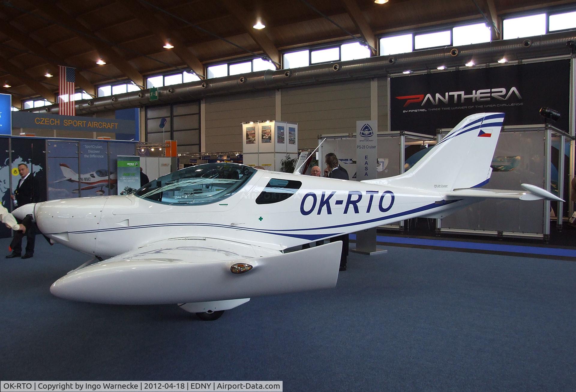 OK-RTO, Czech Sport PS-28 SportCruiser C/N P1102024, Czech Sport Aircraft PS-28 Cruiser at the AERO 2012, Friedrichshafen