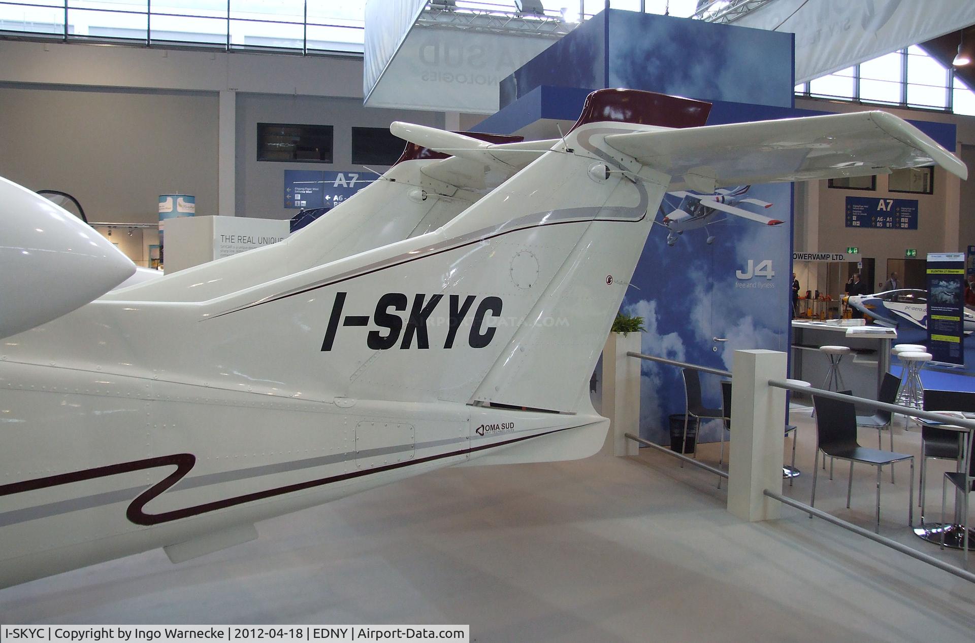 I-SKYC, OMA Sud Skycar C/N 01, OMA Sud Skycar at the AERO 2012, Friedrichshafen