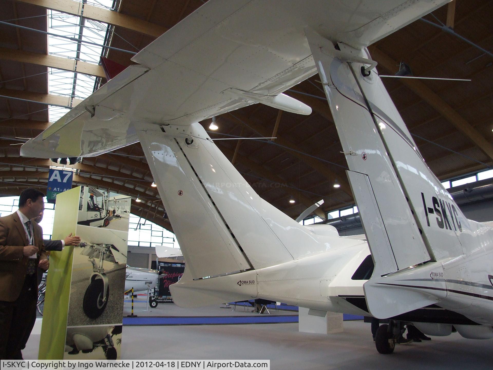 I-SKYC, OMA Sud Skycar C/N 01, OMA Sud Skycar at the AERO 2012, Friedrichshafen