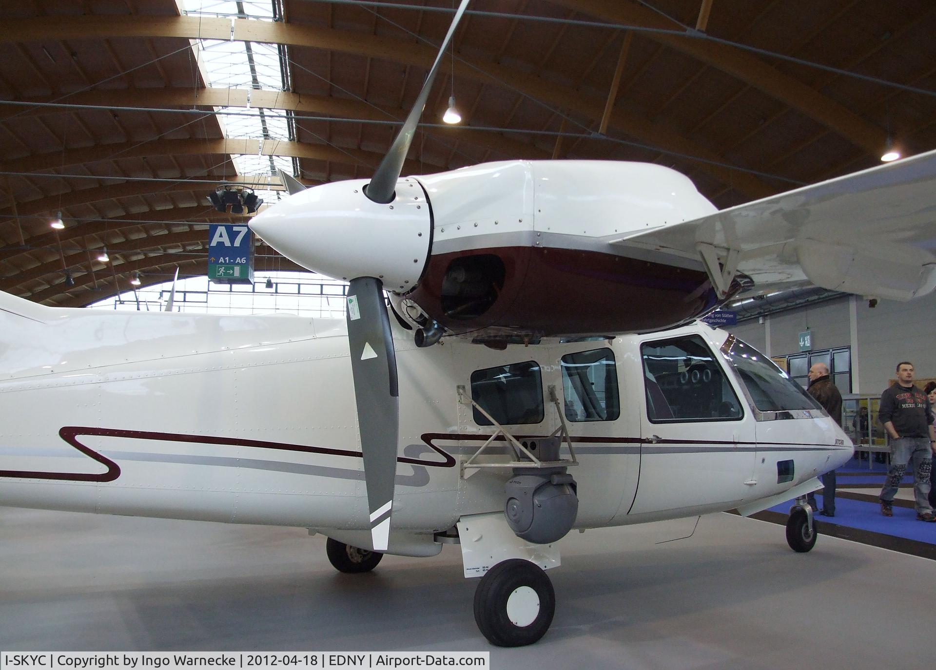 I-SKYC, OMA Sud Skycar C/N 01, OMA Sud Skycar at the AERO 2012, Friedrichshafen