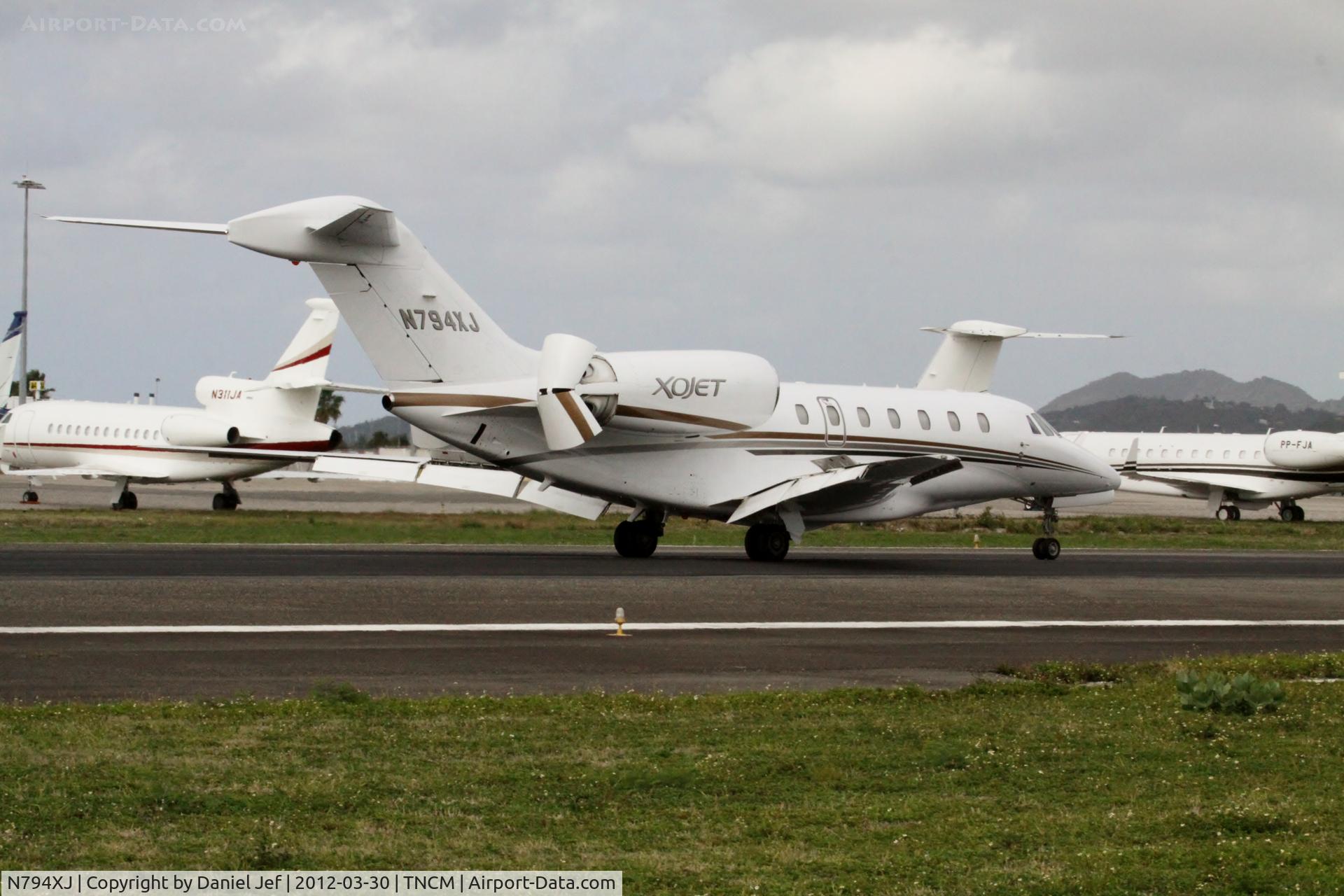 N794XJ, 2008 Cessna 750 Citation X C/N 750-0294, N794XJ