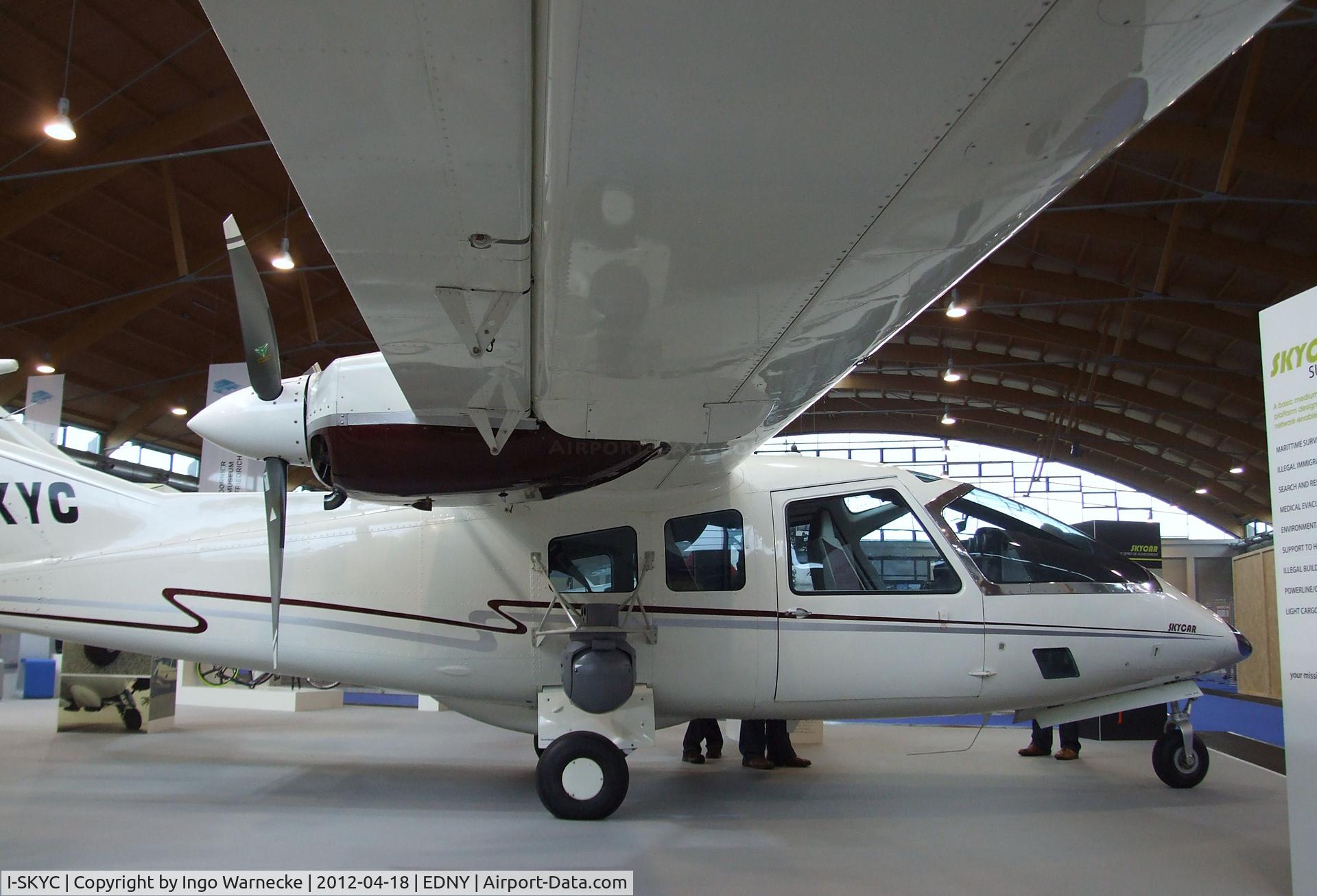 I-SKYC, OMA Sud Skycar C/N 01, OMA Sud Skycar at the AERO 2012, Friedrichshafen