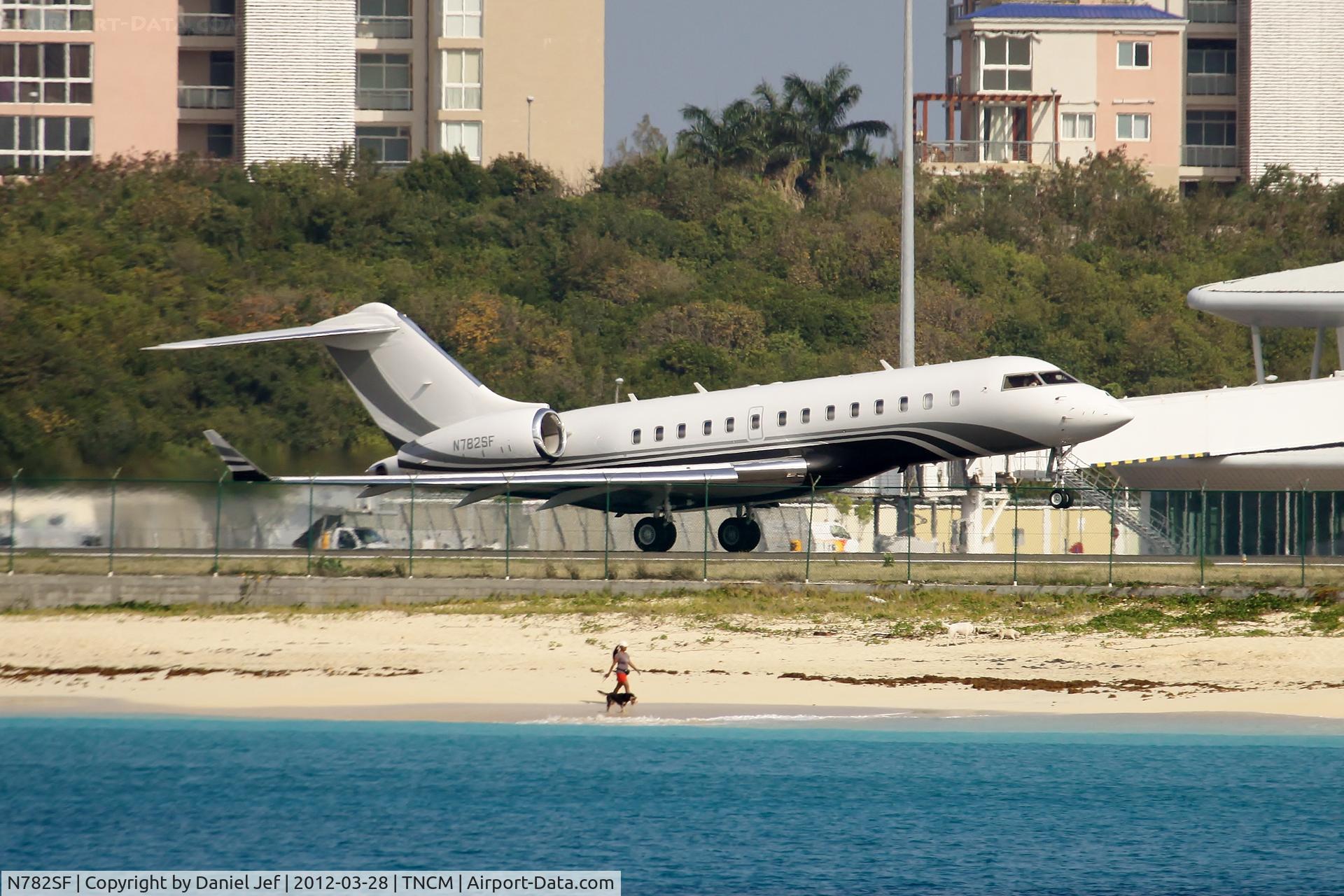 N782SF, Bombardier BD-700-1A10 Global 5000 C/N 9392, N782SF