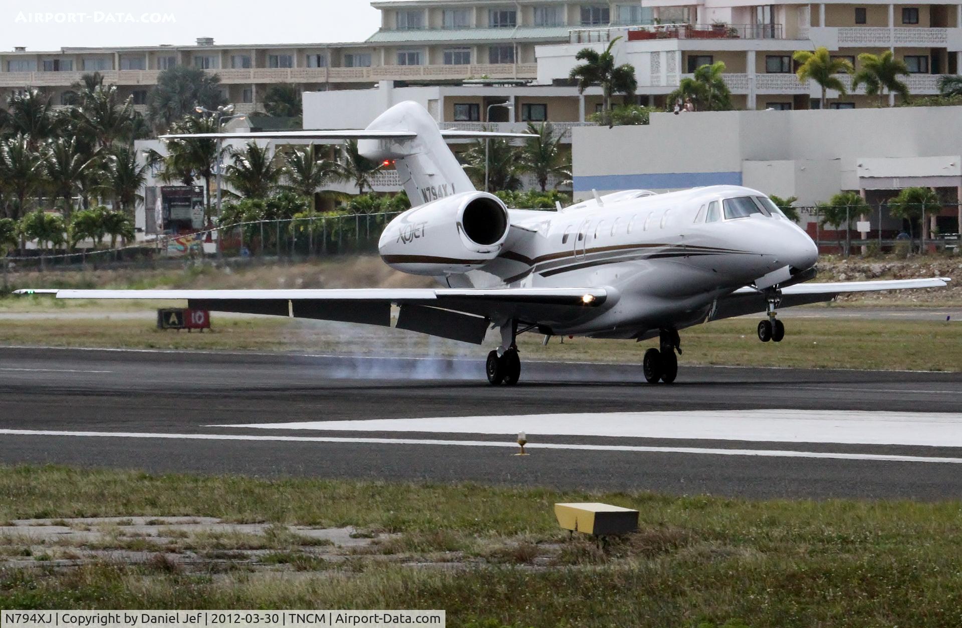 N794XJ, 2008 Cessna 750 Citation X C/N 750-0294, N794XJ