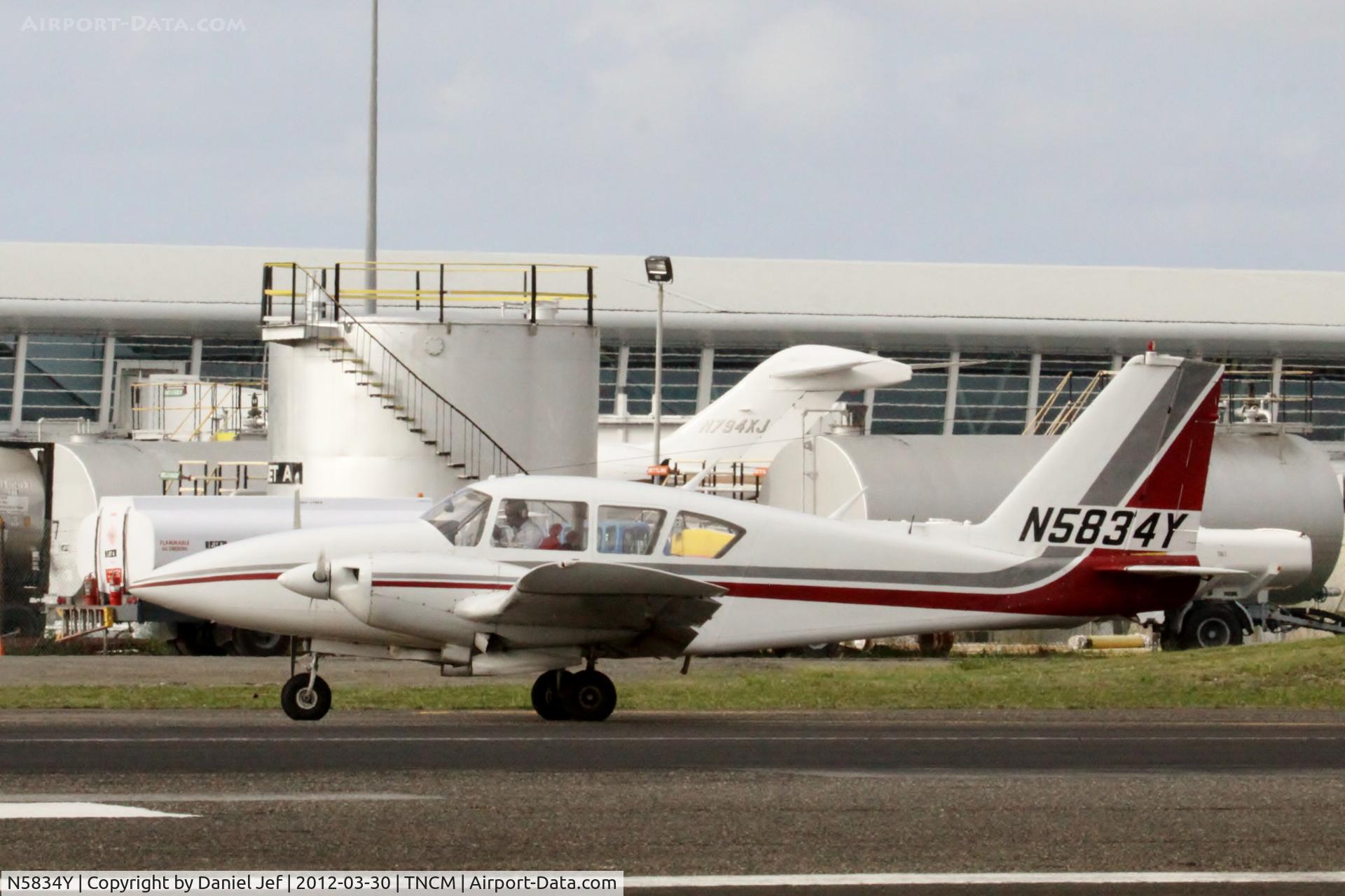 N5834Y, 1965 Piper PA-23-250 Aztec C/N 27-2983, N5834Y