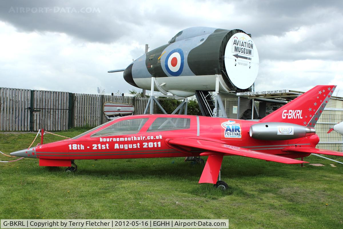 G-BKRL, Chichester-Miles Leopard C/N 001, At Bournemouth Aviation Museum