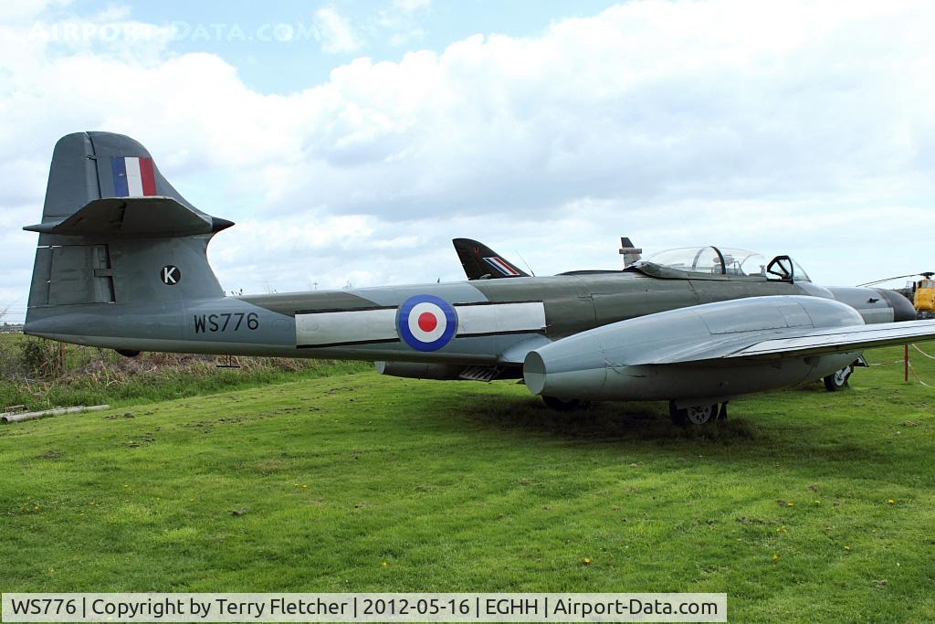 WS776, 1954 Gloster Meteor NF.14 C/N Not found WS776, At Bournemouth Aviation Museum
