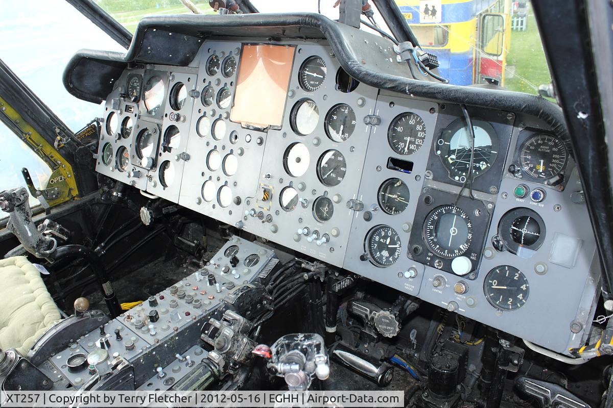 XT257, 1967 Westland Wessex HAS.3 C/N WA241, Cabin view of Wessex HAS.3 At Bournemouth Aviation Museum