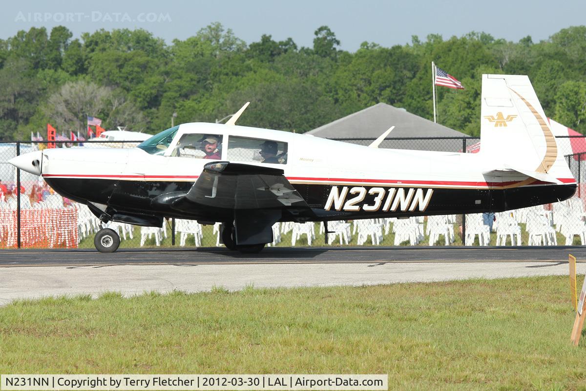 N231NN, 1980 Mooney M20K C/N 25-0326, At 2012 Sun N Fun