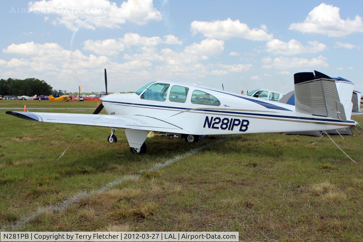 N281PB, 1963 Beech P35 Bonanza C/N D-7255, At 2012 Sun N Fun