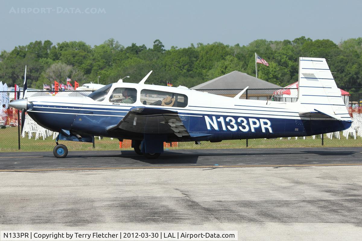 N133PR, 1993 Mooney M20M Bravo C/N 27-0157, At 2012 Sun N Fun