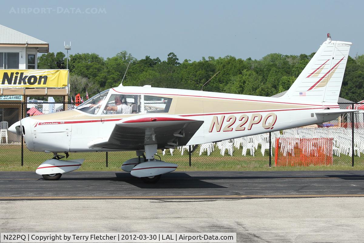 N22PQ, 1968 Piper PA-28-140 Cherokee C/N 28-24349, At 2012 Sun N Fun