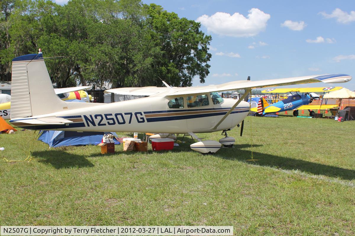 N2507G, 1959 Cessna 182B Skylane C/N 51807, At 2012 Sun N Fun