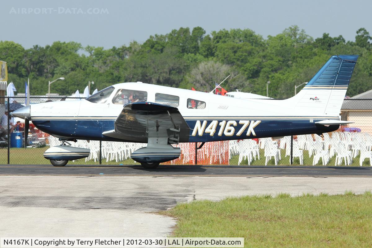 N4167K, 2000 Piper PA-28-181 C/N 2843342, At 2012 Sun N Fun